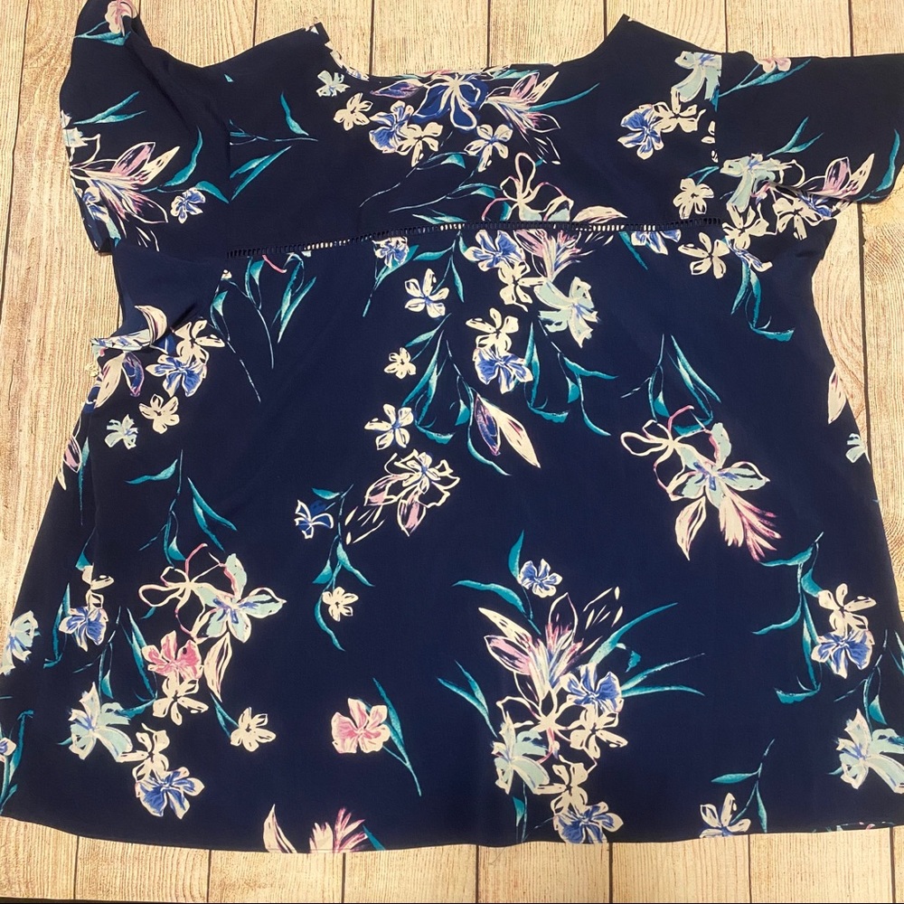 Lane Bryant Flutter Sleeve Blouse - image 1